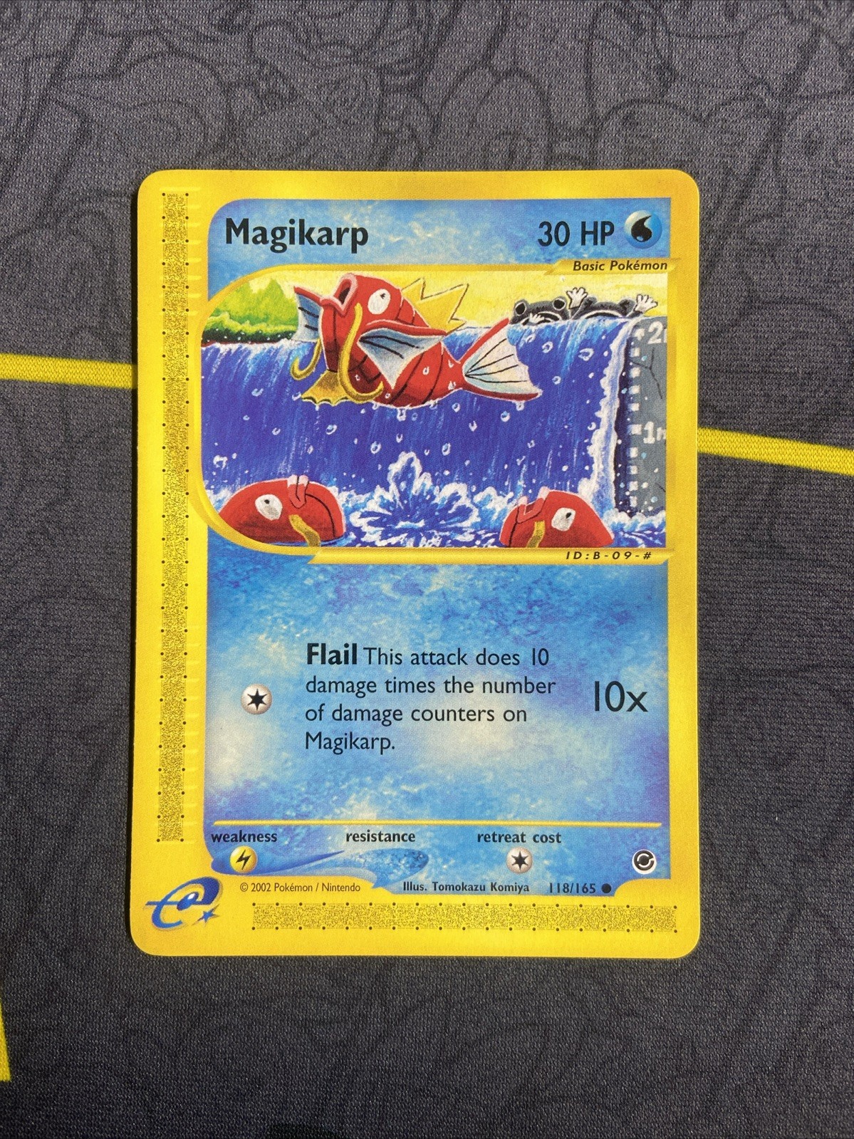 VINTAGE 2002 POKEMON MAGIKARP 118/165 EXPEDITION (e-Reader) REGULAR NM