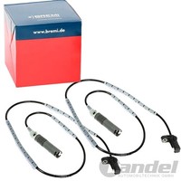 2X Bremi ABS-SENSOR Raddrehzahl Hinten Passend FÜR BMW 1 3 Links+Rechts | 50346