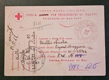 Croce Rossa Catania Posta Prigionieri Di Guerra 1944