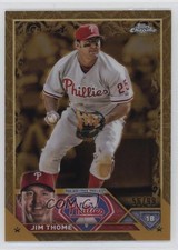 2023 Topps Gilded Collection 56/99 Jim Thome #88 HOF jc3