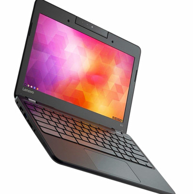Lenovo 100e Chromebook 11.6in Black Laptop Intel Celeron Chrome OS