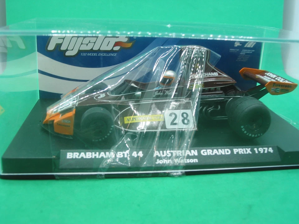 FLY 1/32ND SLOT CAR 062103 BRABHAM BT44 AUSTRIAN GP 1974 #28 BNIB - Image 2 of 4