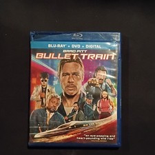 Sony Pictures Bullet Train Blu-ray DVD Digital Brad Pitt Action Region A/1