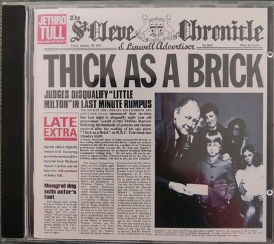 Jethro Tull Thick as A Brick CD