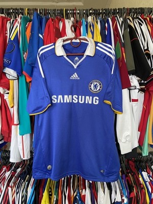 【BNWT正規支給品08-09 adidas Chelsea  L/S】 CHELSEA 2008 2009 Away Football Shirt Soccer Jersey Adidas 368089