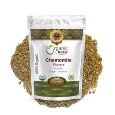 Chamomile Flowers Powder Matricaria chamomilla Herbal Tea - European Wild-H...