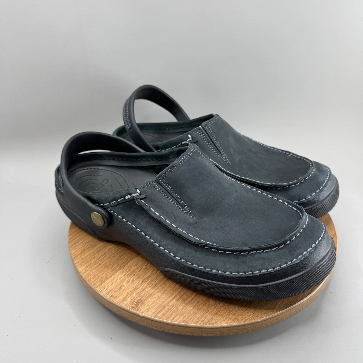 Crocs M Leather Upper Casual Shoes for Men for sale | eBay display picture 2