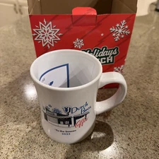 Dutch Bros Limited Edition Holiday Drinkware 2025 Christmas Retro Diner Mug 15oz