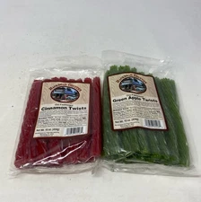 Backroad Country Old-Fashioned Licorice Twists Variety 2-Pack - Green Apple