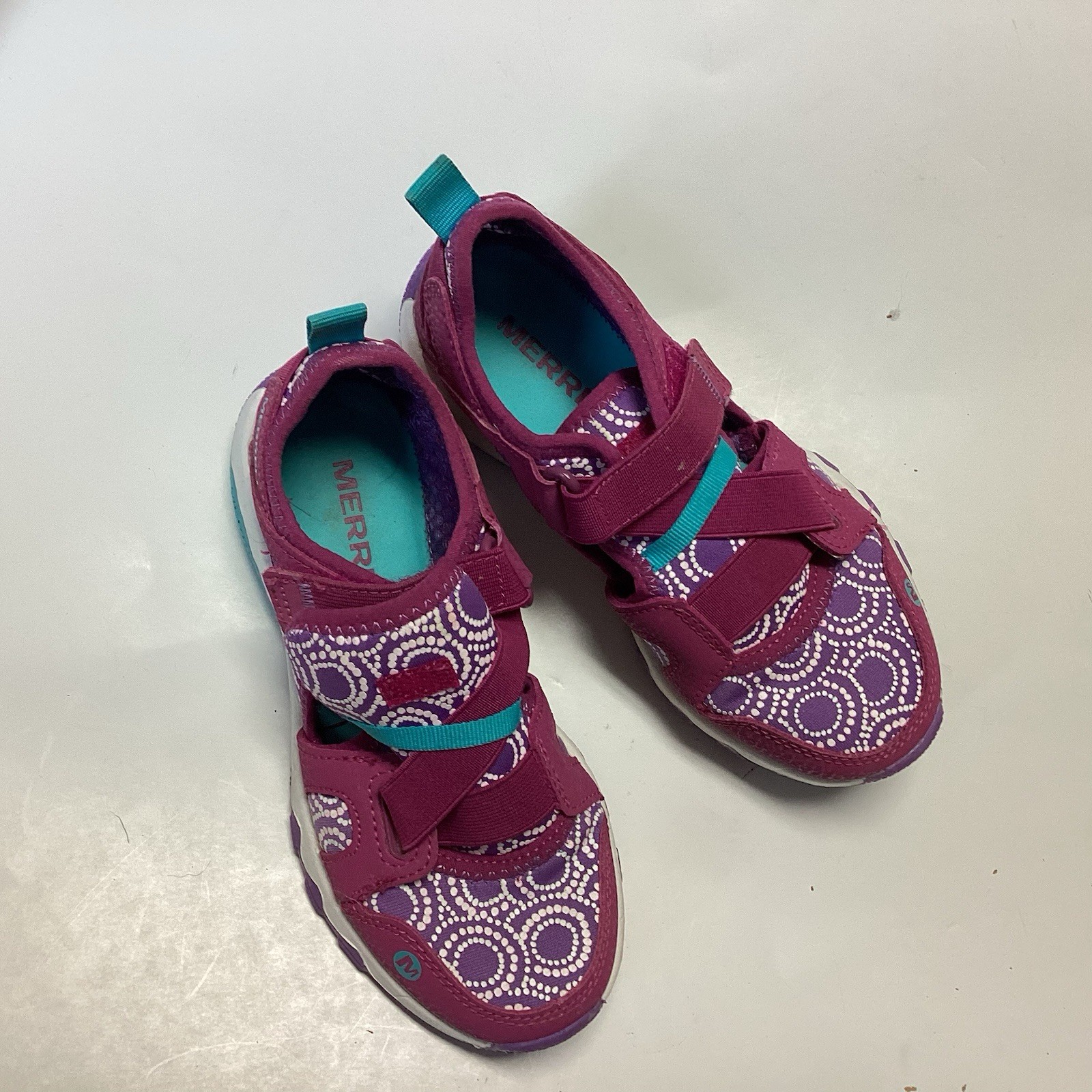Scarpe sandalo Merrell Hydro H2O escursionista impermeabili viola e rosa ragazze taglia 13M bambini