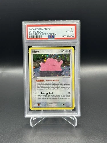 Ditto 4/112 FireRed & LeafGreen Holo PSA 4