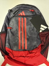 Adidas Originator Backpack Stone Wash Carbon/Vivid Red