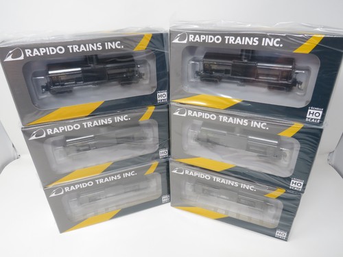 Tren de carga Rapido Trains HO 159004 Productos Tank Line Union X-3 Tank Car Set | Condition: New