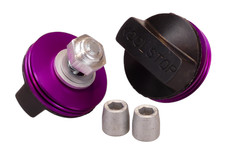 KOOL STOP Intl'l old school BMX finned bicycle brake pads PURPLE