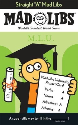 Leonard Stern Roger Price Straight ''A'' Mad Libs (Taschenbuch) (US IMPORT)