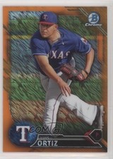 2016 Bowman Chrome Prospects Orange Shimmer Refractor Luis Ortiz #BCP247 0a7