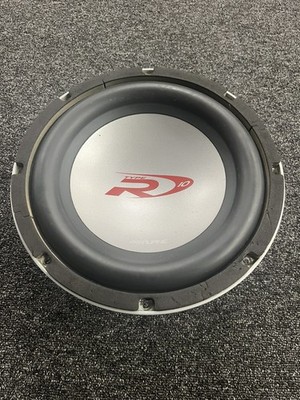 Alpine Type R 10'' SWR1040D Subwoofer 4 Ohms RMS 300 WATTS 1000 WATTS PEAK POWER 