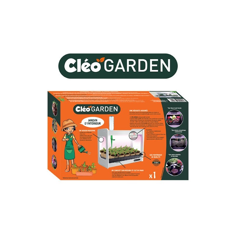 Serre horticole d'intérieur CléoGarden pour herbes aromatiques fraîches en cuisine