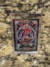 2022 Panini Donruss Optic- Mythical Brock Purdy #M-11 Black Pandora 18/25 Rookie
