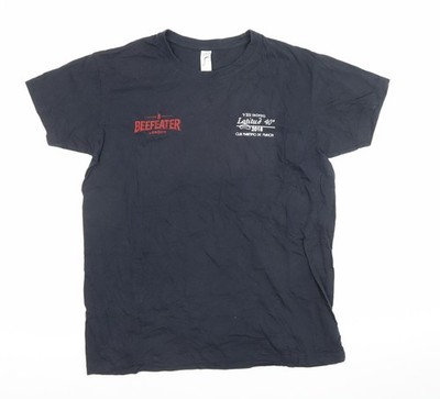 SOL'S T-Shirt Unisex schwarz Baumwolle Small Beefeater bestickt Freizeit