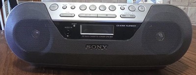 Sony CFD-S05 Portable Stereo CD Radio Cassette Player Recorder WORKS
