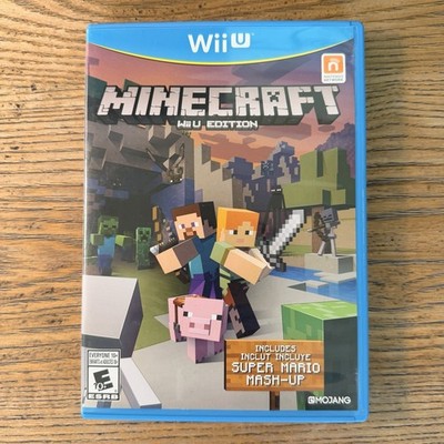 Minecraft - Wii U Edition - Nintendo Wii U Authentic Replacement Case ONLY Mint