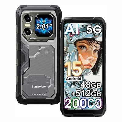 Blackview XPLORE 1 AI 5G Rugged Smartphone 48GB+512GB 6.78'' Android 15 NFC 64MP