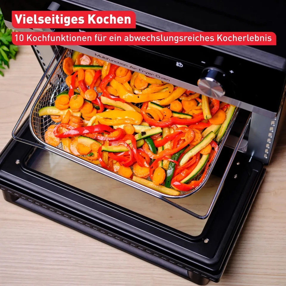 Tefal FW6058 Easy Fry Air Mini-Backofen Heißluftfritteuse und Backofen 20 L - Bild 4 von 4