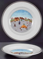 Villeroy & Boch Design Naif Rimmed Soup Bowl 6047360