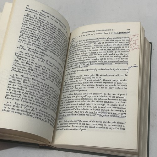 1969 Ludwig Wittgenstein PHILOSOPHICAL INVESTIGATIONS Third Edition HC - Picture 24 of 24