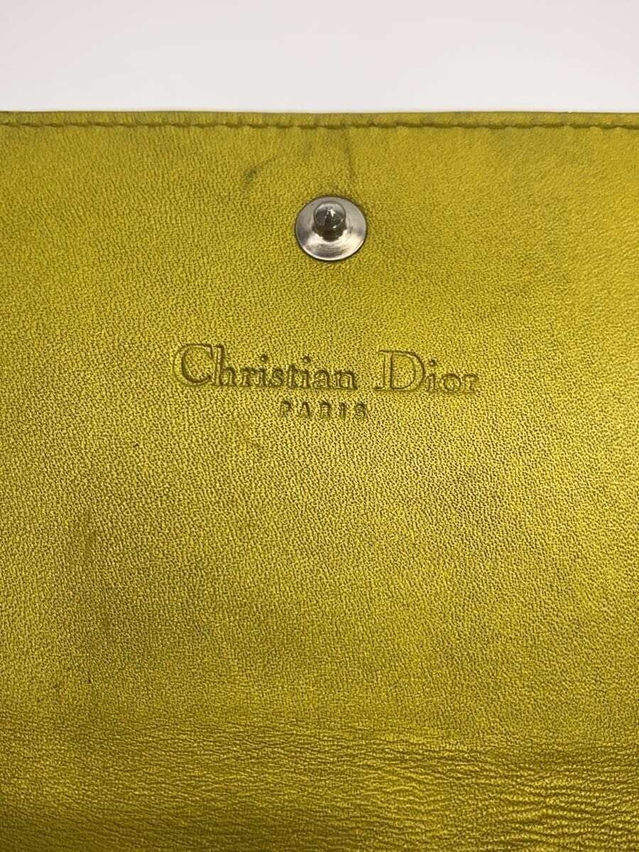 Christian Dior Leather Card Case GLD Women's Anselm Lyle, Friction-resistant thumbnail 3