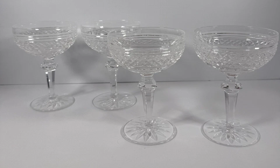 "Copa de Sherbet Waterford Castletown vintage champán/alto 5,5""ht x 4""w anterior a 1986" Foto 2 de 4