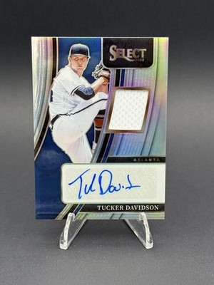 2022 Panini Select #SM-TD Tucker Davidson Signature Materials #/199