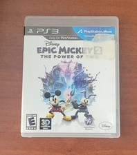 Sony Playstation 3 Disney's epic Mickey 2 : The Power of 2 Complete W/ Manual