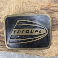 Rare Vintage Ercoupe Aircraft Belt Buckle