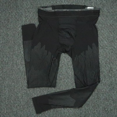 Nike Pants Mens XXL Black Pro Dri Fit ADV Recovery Tights Performance Running