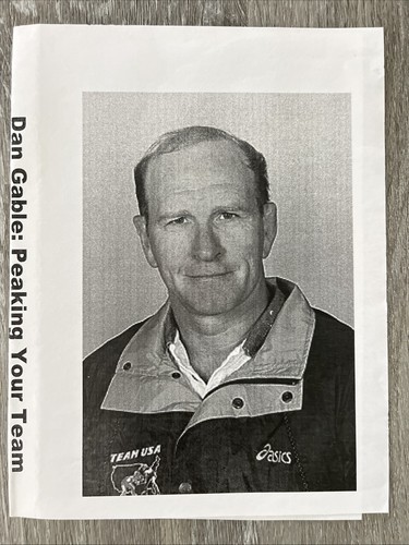 Dan Gable Olympic Champion Peaking Your Team Wrestling Coach Instructional DVD