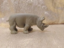 Jaru Jungle Animal Stretchy Squishy Rhino Rhinoceros Toy Figure