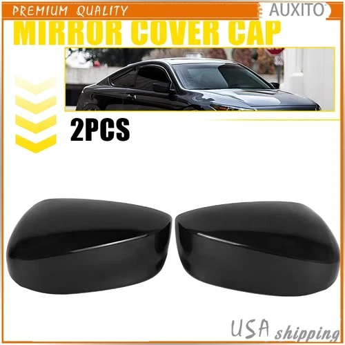 For Honda Accord 2008 2009 2010 2011 2012 LH+RH PAIR Side Mirror Cover Cap  EO