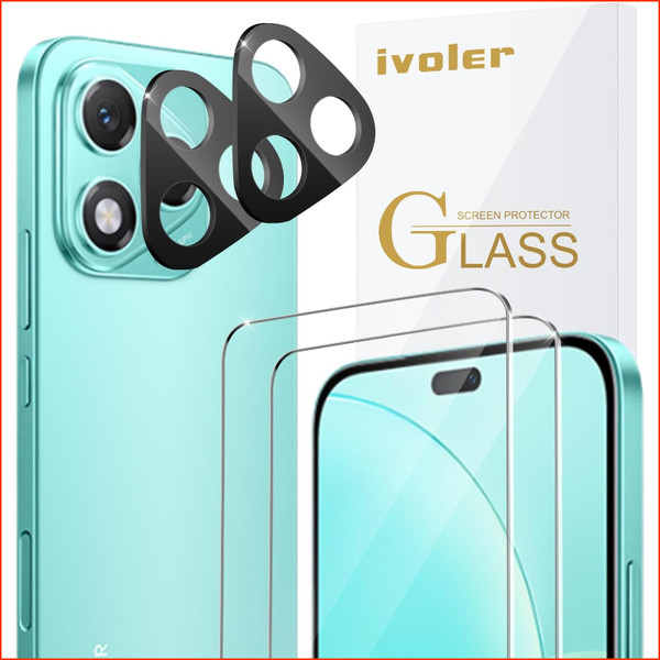 Schutzglas FüR Honor 400 Lite 5G 2 StüCk 9H HäRte Hd Klar Anti-Kratz-image
