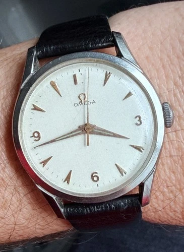 1952 Omega Pre Seamaster 36mm Manual Wind Cal. 283 CLEAN DIAL STAINLESS RUNS