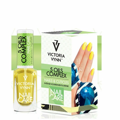 Victoria Vynn Cuticle Nail Oil Salon 5 Oils Complex Nail Care 9ml New !! - Picture 3 of 3