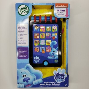 LeapFrog Blue/'s Clues and You Handy Dandy Clue Tracker Brand New Kid Toy Gift