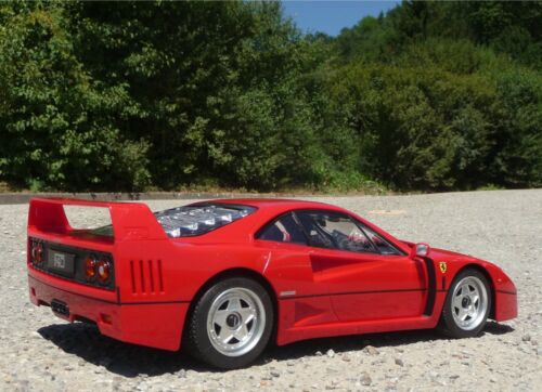 RC FERRARI F40 mit ELEKTRISCHEN Scheinwerfer 34cm Ferngesteuert 27MHz 405166 - Bild 3 von 10