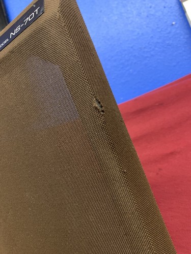 Yamaha NS-70T Speaker Grill Cover Brown Vintage - Picture 4 of 9
