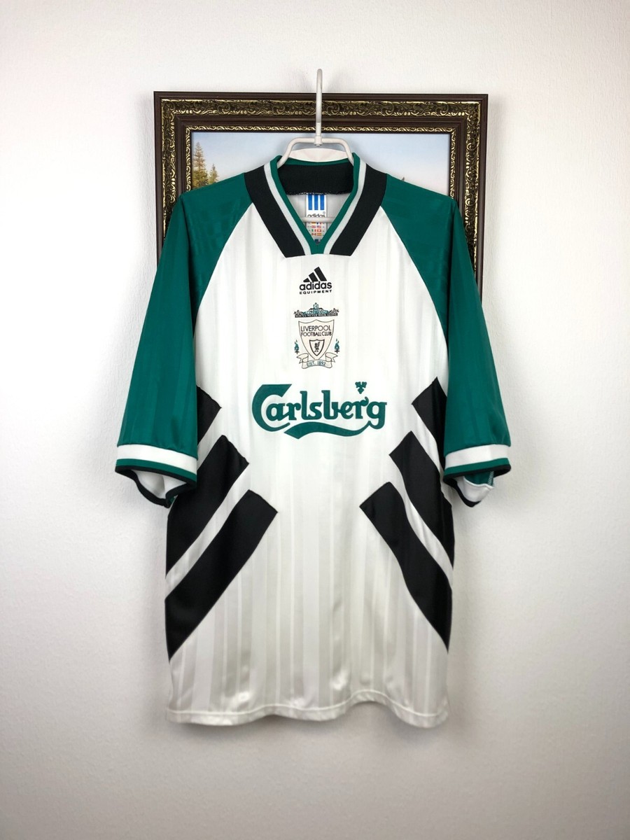 OLD adidas Liverpool FC ドリルトップ アウェイカラー Liverpool Away football shirt 1993 Soccer Adidas Jersey Mens
