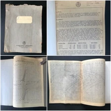 1946 Curtiss-Wright Propeller Aerodynamics Report Book Graphs Aviation Engineer