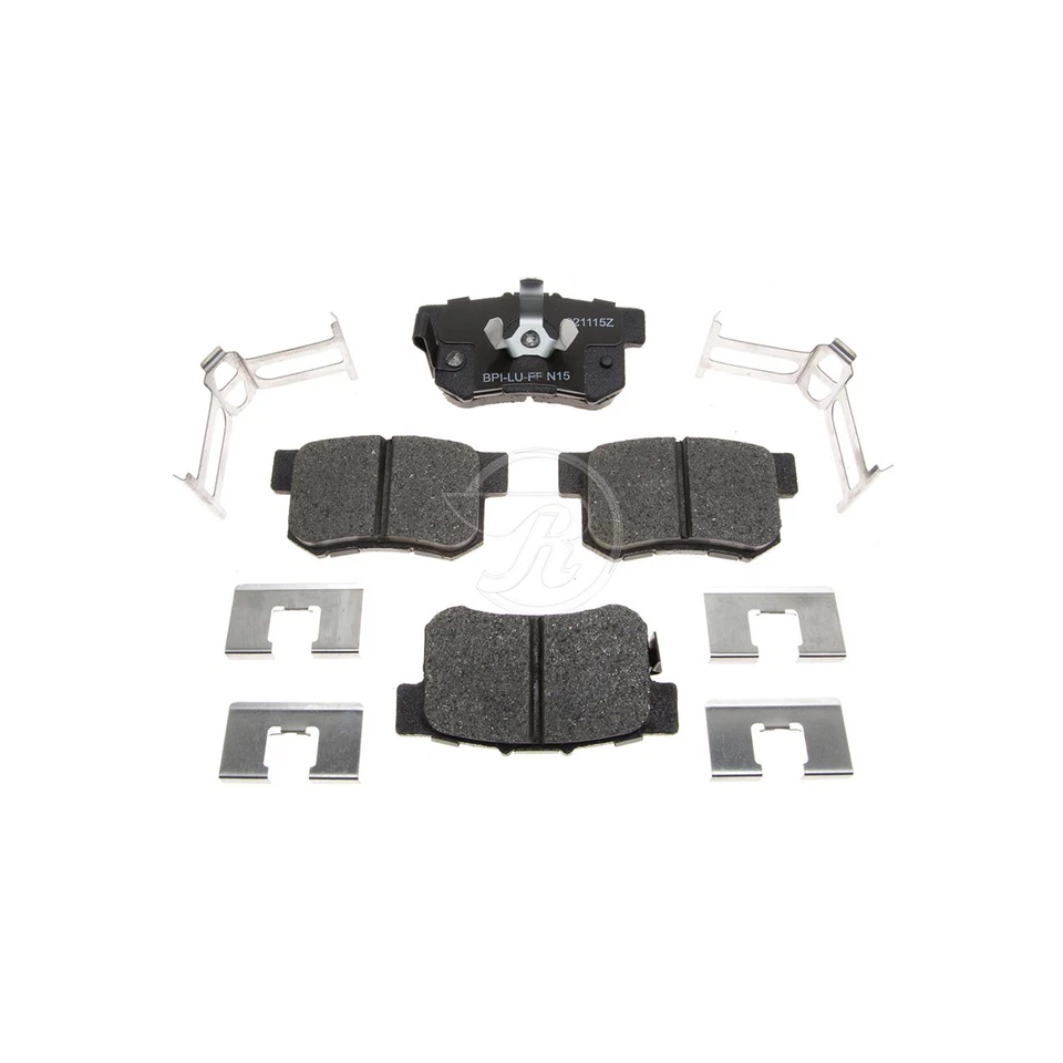 Pastilla de freno delantera trasera Raybestos 2 para Honda CR-V 2005 2006 2007 2008 2009 2010 Foto 3 de 4