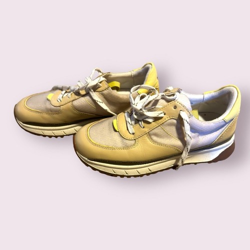 Madewell Kickoff Trainer Sneakers Ripstop Nylon Leather Women's 7 Men's 5.5