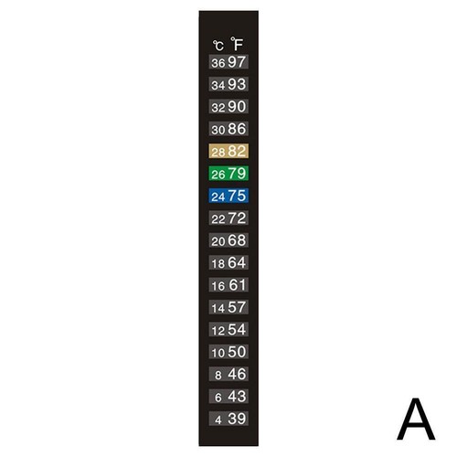 Aquarium Fish Tank Thermometer Temperature Sticker Accessories Aquarium * U0P2 - Picture 15 of 21